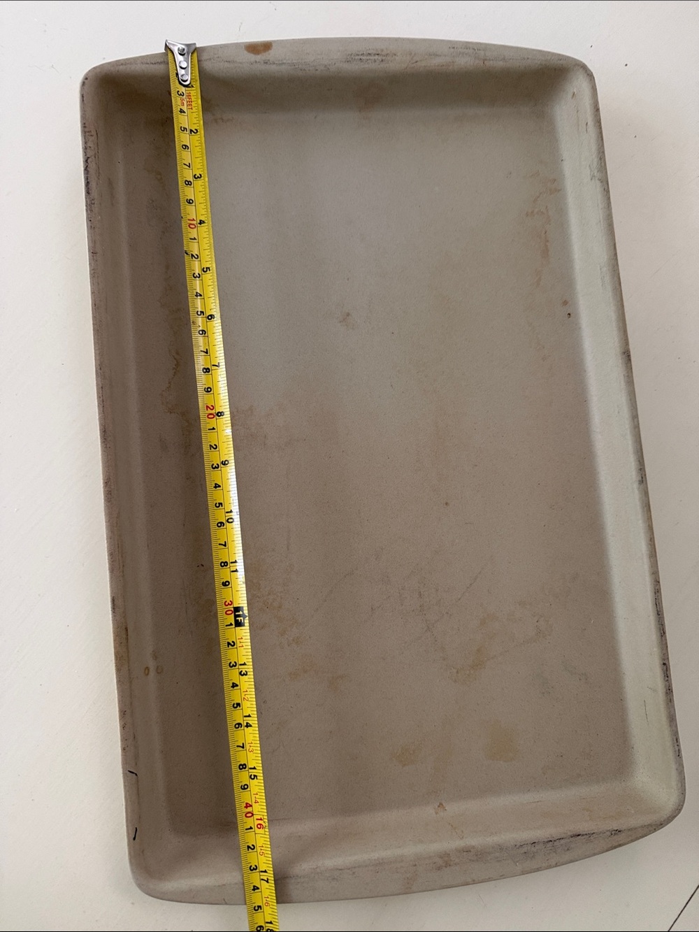 The Pampered Chef Stoneware Family Heritage Rectangle Baking Sheet - Picture 10 of 11